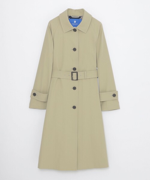 BLUE LABEL CRESTBRIDGE（ブルーレーベルクレストブリッジ）の「【一部店舗限定】ツイルストレッチステンカラーコート（ステンカラーコート・レディース・ベージュ・40/38/36）」の10枚目の写真