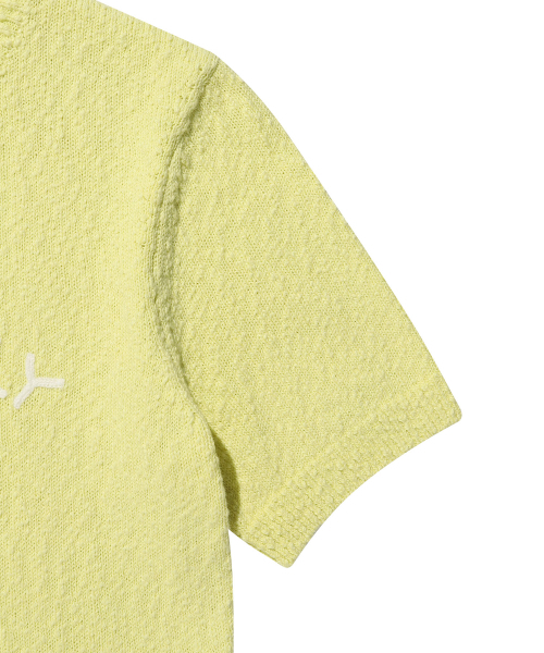 Wacky WiLLy(ワッキーウィリー)の「ウィメンズビッグリリーグラフィック半袖ニットグリーン(ニット/セーター・レディース・その他・SMALL/MEDIUM)」の6枚目の写真