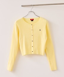 VIS（ビス）の「【POLO BCS】VIS別注ミニケーブルノーカラーカーディガン（カーディガン/ボレロ）」