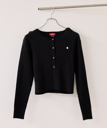 VIS（ビス）の「【POLO BCS】VIS別注ミニケーブルノーカラーカーディガン（カーディガン/ボレロ）」