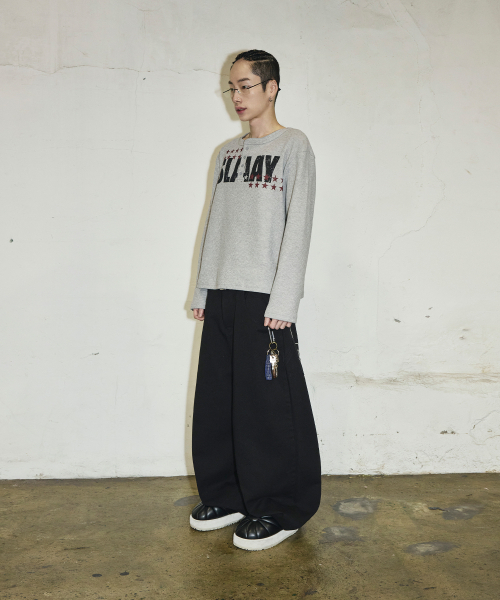 SCALLYWAG（スカリーワグ）の「バックポケットSWステッチコットンパンツ[ブラック]（その他パンツ・レディース・その他・SMALL/MEDIUM/LARGE/X-LARGE）」の11枚目の写真