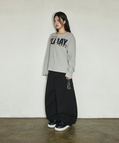 SCALLYWAG（スカリーワグ）の「バックポケットSWステッチコットンパンツ[ブラック]（その他パンツ・レディース・その他・SMALL/MEDIUM/LARGE/X-LARGE）」の12枚目の写真