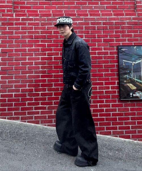 SCALLYWAG（スカリーワグ）の「バックポケットSWステッチコットンパンツ[ブラック]（その他パンツ・レディース・その他・SMALL/MEDIUM/LARGE/X-LARGE）」の18枚目の写真
