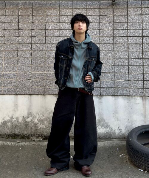 SCALLYWAG（スカリーワグ）の「バックポケットSWステッチコットンパンツ[ブラック]（その他パンツ・レディース・その他・SMALL/MEDIUM/LARGE/X-LARGE）」の19枚目の写真