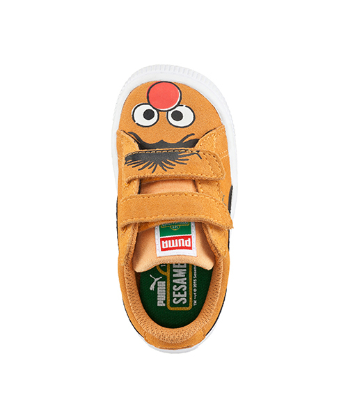 PUMA（プーマ）の「スウェード SESAME STR E&B キッズ (KIDS)（スニーカー・キッズ・イエロー・14cm/12cm/17.0cm/13cm/16.0cm/21.0cm/18.0cm/20.0cm/15.0cm/19.0cm）」の8枚目の写真