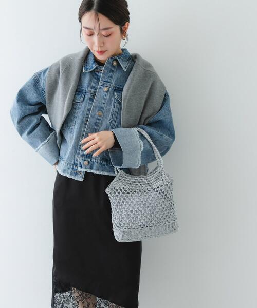 RODE SKO(ロデスコ)の「メタリックヤーントートバッグ(トートバッグ・レディース・ブラウン/ゴールド/シルバー・ONE)」の14枚目の写真