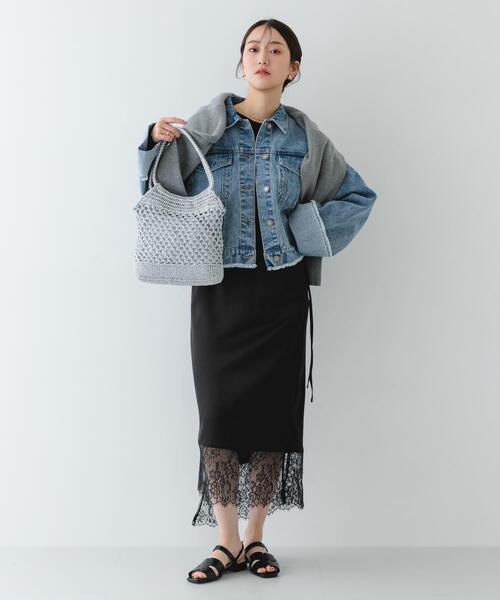 RODE SKO(ロデスコ)の「メタリックヤーントートバッグ(トートバッグ・レディース・ブラウン/ゴールド/シルバー・ONE)」の17枚目の写真