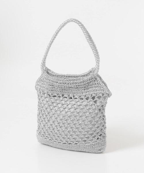 RODE SKO(ロデスコ)の「メタリックヤーントートバッグ(トートバッグ・レディース・ブラウン/ゴールド/シルバー・ONE)」の22枚目の写真