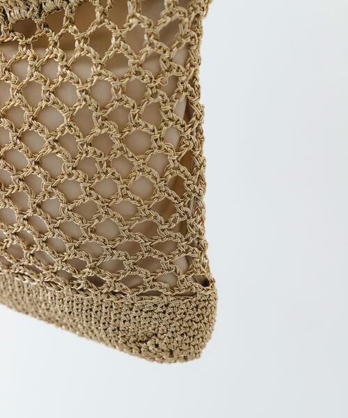 RODE SKO(ロデスコ)の「メタリックヤーントートバッグ(トートバッグ・レディース・ブラウン/ゴールド/シルバー・ONE)」の7枚目の写真