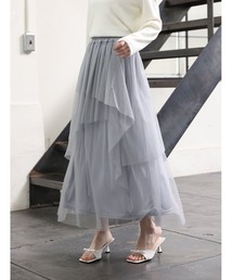 fifth | 【U150サイズあり】ティアードラメチュールスカート(スカート)