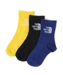 THE NORTH FACE（ザノースフェイス）の「【THE NORTH FACE(ザ・ノース・フェイス)】ロゴ3Pソックス(KIDS)（ソックス/靴下）」