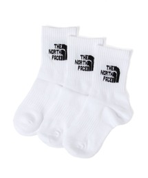 THE NORTH FACE | 【THE NORTH FACE(ザ・ノース・フェイス)】ロゴ3Pソックス(KIDS)(ソックス/靴下)