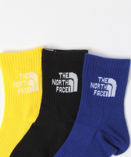 THE NORTH FACE（ザノースフェイス）の「【THE NORTH FACE(ザ・ノース・フェイス)】ロゴ3Pソックス(KIDS)（ソックス/靴下・キッズ・その他2/その他1/ホワイト/ブラック・LARGE/MEDIUM）」の8枚目の写真