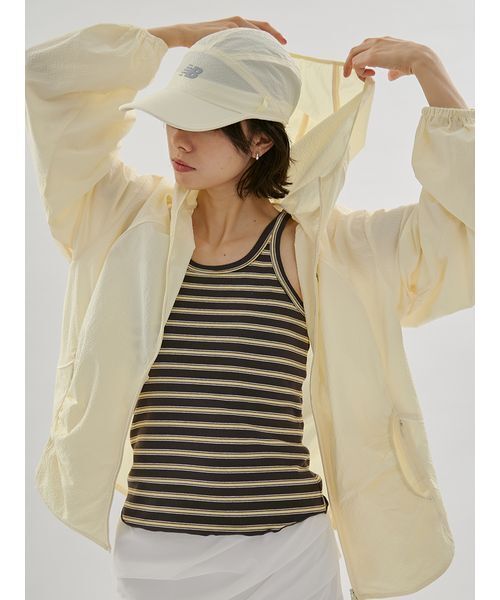 NEW BALANCE（ニューバランス）の「【New Balance for emmi】マルチファンクションジャケット（ナイロンジャケット・レディース・イエロー・M）」の5枚目の写真