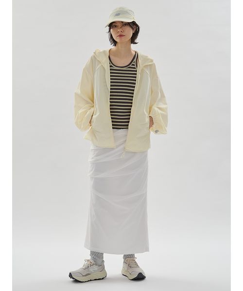 NEW BALANCE（ニューバランス）の「【New Balance for emmi】マルチファンクションジャケット（ナイロンジャケット・レディース・イエロー・M）」の8枚目の写真