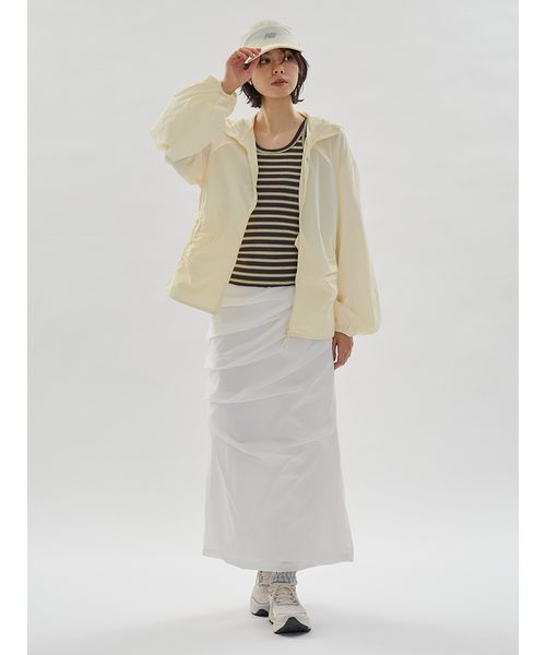 NEW BALANCE（ニューバランス）の「【New Balance for emmi】マルチファンクションジャケット（ナイロンジャケット・レディース・イエロー・M）」の10枚目の写真