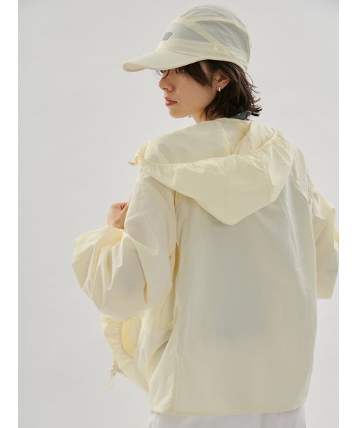 NEW BALANCE（ニューバランス）の「【New Balance for emmi】マルチファンクションジャケット（ナイロンジャケット・レディース・イエロー・M）」の14枚目の写真