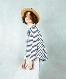 Ray BEAMS | ◇【ラブリ着用】Ray BEAMS / ロングテール フレア ハイネック(Tシャツ/カットソー)