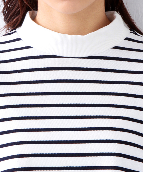 Ray BEAMS（レイビームス）の「◇【ラブリ着用】Ray BEAMS / ロングテール フレア ハイネック（Tシャツ/カットソー・レディース・その他1/ネイビー・ONE SIZE）」の13枚目の写真