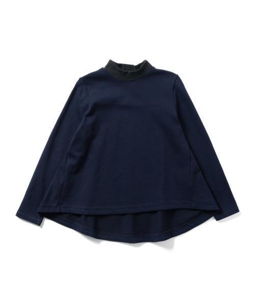 Ray BEAMS（レイビームス）の「◇【ラブリ着用】Ray BEAMS / ロングテール フレア ハイネック（Tシャツ/カットソー・レディース・その他1/ネイビー・ONE SIZE）」の21枚目の写真