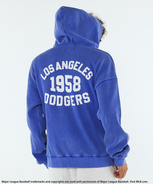 BACK TO THE FIELD（バック トゥー ザ フィールド）の「【MLB】Thermal Zip Hoodie（パーカー・メンズ・ピンク/ブラック/ブルー・MEDIUM/LARGE/XL）」の13枚目の写真