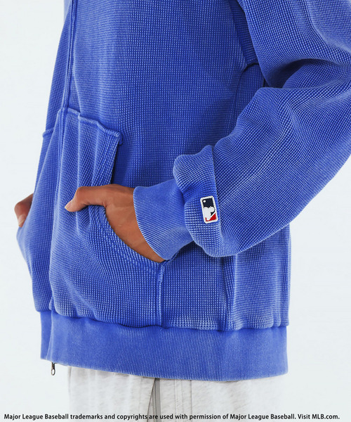 BACK TO THE FIELD（バック トゥー ザ フィールド）の「【MLB】Thermal Zip Hoodie（パーカー・メンズ・ピンク/ブラック/ブルー・MEDIUM/LARGE/XL）」の15枚目の写真