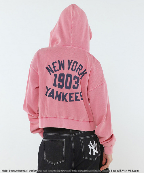 BACK TO THE FIELD（バック トゥー ザ フィールド）の「【MLB】Thermal Zip Hoodie（パーカー・メンズ・ピンク/ブラック/ブルー・MEDIUM/LARGE/XL）」の20枚目の写真