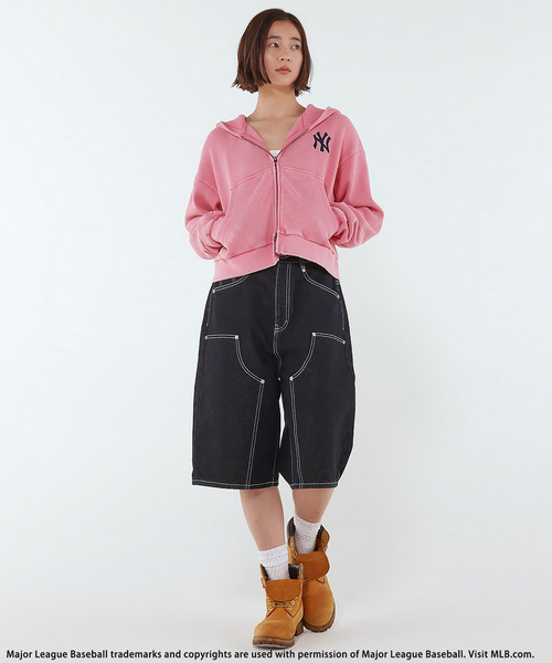 BACK TO THE FIELD（バック トゥー ザ フィールド）の「【MLB】Thermal Zip Hoodie（パーカー・メンズ・ピンク/ブラック/ブルー・MEDIUM/LARGE/XL）」の5枚目の写真