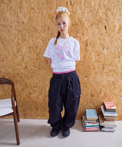 LMCの「HEART LOGO TEE flower white(Tシャツ/カットソー・レディース・その他・MEDIUM/LARGE/SMALL)」の4枚目の写真