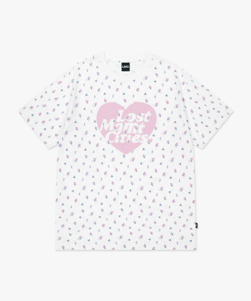 LMCの「HEART LOGO TEE flower white(Tシャツ/カットソー・レディース・その他・MEDIUM/LARGE/SMALL)」の3枚目の写真
