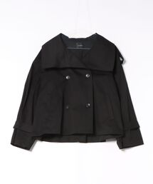 The rejoice（ザ リジョイス）の「スタンドネックショートトレンチ（トレンチコート）」