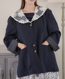 APRILY（アプリリー）の「ラディアントオーバーカラージャケット（テーラードジャケット）」