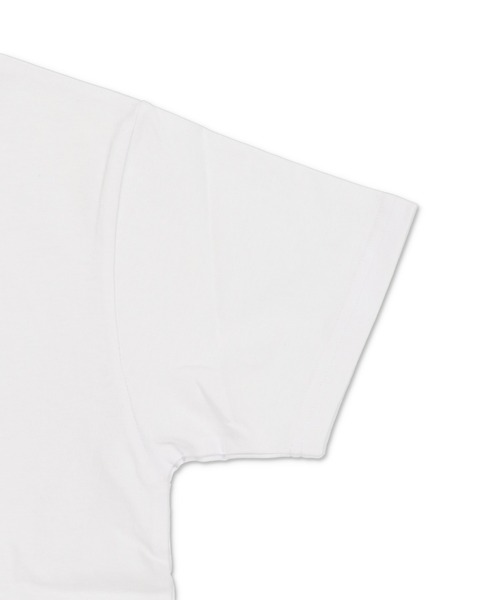 SPINNS（スピンズ）の「短丈クロスバックプリント半袖Tシャツ/ワンポイント（Tシャツ/カットソー・メンズ・ホワイト/ブラック/ブラック系その他/ウッドランド・ONESIZE）」の11枚目の写真