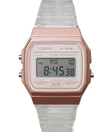 【60】【CASIO(カシオ)】クリア デジタル メタリックケース 海外モデル