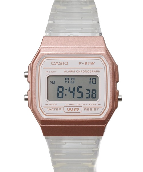 ARCHIVER(アーカイバ)の「【60】【CASIO(カシオ)】クリア デジタル メタリックケース 海外モデル(デジタル腕時計・メンズ・ゴールド/ブラウン・FREE)」の2枚目の写真