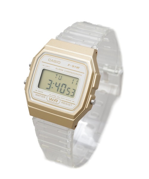 ARCHIVER(アーカイバ)の「【60】【CASIO(カシオ)】クリア デジタル メタリックケース 海外モデル(デジタル腕時計・メンズ・ゴールド/ブラウン・FREE)」の4枚目の写真