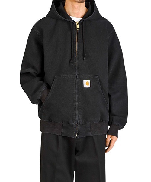 Carhartt WIP（カーハートダブリューアイピー）の「Carhartt WIP / カーハート ワークインプログレス：OG ACTIVE JACKET：I034820[WAX]（ブルゾン・メンズ・ブラック系その他・M）」の9枚目の写真