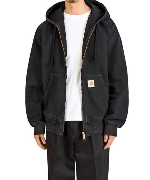 Carhartt WIP（カーハートダブリューアイピー）の「Carhartt WIP / カーハート ワークインプログレス：OG ACTIVE JACKET：I034820[WAX]（ブルゾン・メンズ・ブラック系その他・M）」の12枚目の写真
