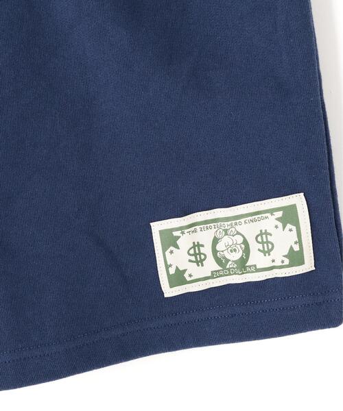 over print(オーバープリント)の「overprint/オーバープリント/BIG MONEY Pants(スウェットパンツ・レディース・グレー/ネイビー・XL/M)」の5枚目の写真