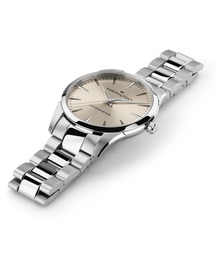 HAMILTON（ハミルトン）の「HAMILTON [ハミルトン] 腕時計 Jazzmaster （ジャズマスター）  クオーツ 40MM ベージュ×シルバー（アナログ腕時計）」