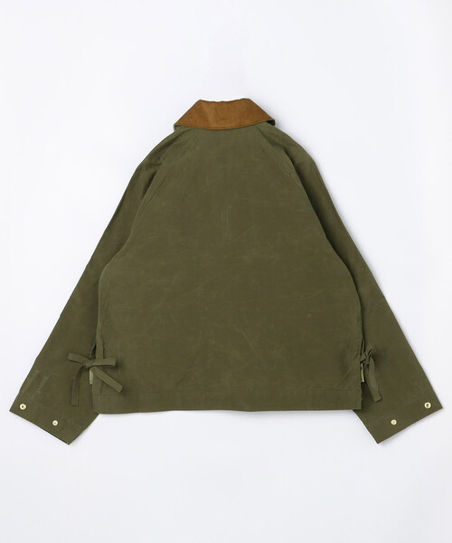 FREAK'S STORE（フリークスストア）の「Barbour/バブアー medland showerproof jacket/メドランド シャワー プルーフ ジャケット（ブルゾン・レディース・オフホワイト/オリーブ・8/10）」の3枚目の写真