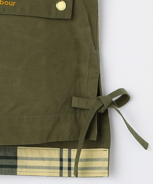 FREAK'S STORE（フリークスストア）の「Barbour/バブアー medland showerproof jacket/メドランド シャワー プルーフ ジャケット（ブルゾン・レディース・オフホワイト/オリーブ・8/10）」の7枚目の写真