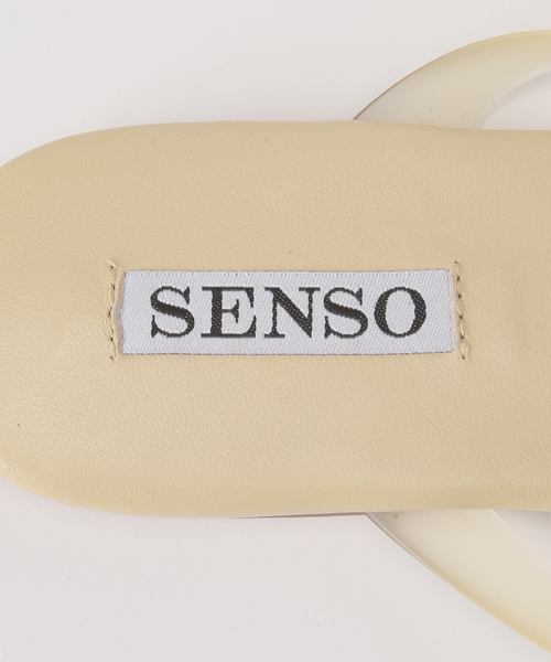 FRAMeWORK（フレームワーク）の「SENSO クリアトング フラット（サンダル・レディース・イエロー/ブラウン・38/37/36/35）」の16枚目の写真