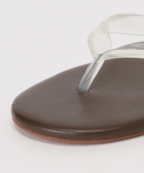 FRAMeWORK（フレームワーク）の「SENSO クリアトング フラット（サンダル・レディース・イエロー/ブラウン・38/37/36/35）」の18枚目の写真