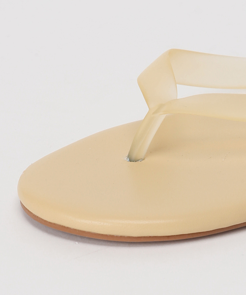 FRAMeWORK（フレームワーク）の「SENSO クリアトング フラット（サンダル・レディース・イエロー/ブラウン・38/37/36/35）」の20枚目の写真