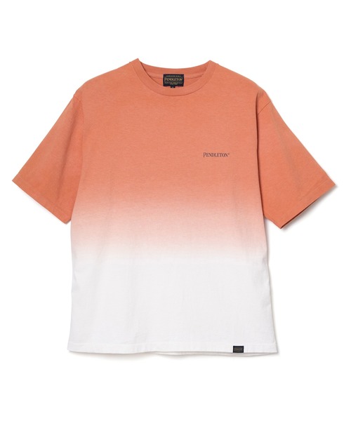 PENDLETON(ペンドルトン)の「PENDLETON/ペンドルトン ショートスリーブ ジャージーグラデーションダイ MW バックプリントTシャツ(Tシャツ/カットソー・メンズ・チャコールグレー/ミント/コーラル・MEDIUM/LARGE)」の21枚目の写真