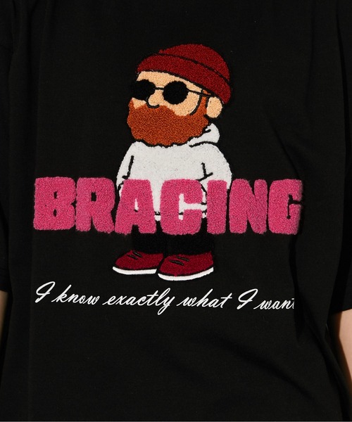 GORGE（ゴージ）の「《ひげキャラクター×ロゴ》Tシャツ／ストリート／春夏秋／全4色（Tシャツ/カットソー・レディース・オートミール/ネイビー/ブラック/オフホワイト・F）」の10枚目の写真