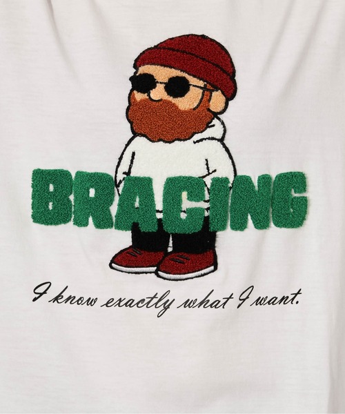 GORGE（ゴージ）の「《ひげキャラクター×ロゴ》Tシャツ／ストリート／春夏秋／全4色（Tシャツ/カットソー・レディース・オートミール/ネイビー/ブラック/オフホワイト・F）」の16枚目の写真