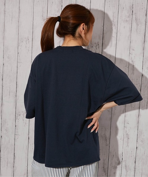 GORGE（ゴージ）の「《ひげキャラクター×ロゴ》Tシャツ／ストリート／春夏秋／全4色（Tシャツ/カットソー・レディース・オートミール/ネイビー/ブラック/オフホワイト・F）」の21枚目の写真