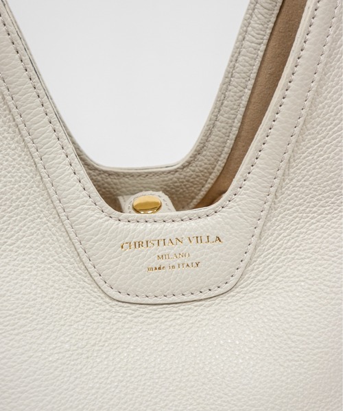 CHRISTIAN VILLA(クリスチャンヴィラ)の「【CHRISTIAN VILLA】スクエアバッグ ハンドバッグ 本革(ハンドバッグ・レディース・ブラック系その他/ブラック/アイボリー/モカ/ブラウン・FREE)」の19枚目の写真